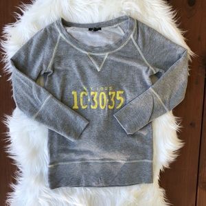 [Theory] Gray Vintage style sweatshirt - P / XS